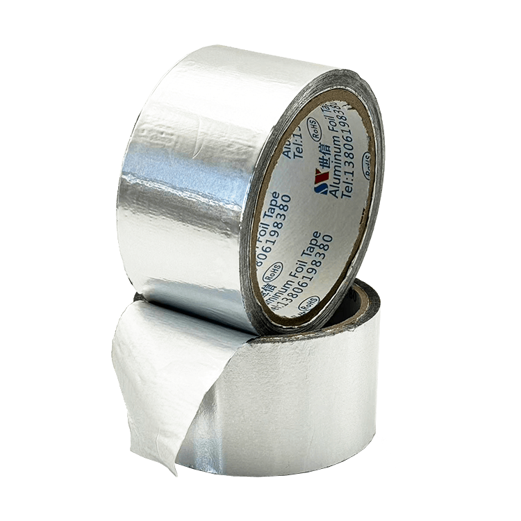 Vattenbaserad aluminiumfolietejp för kanalförslutning (linerless) Vattenbaserad aluminiumfolietejp för kanalförslutning (linerless)