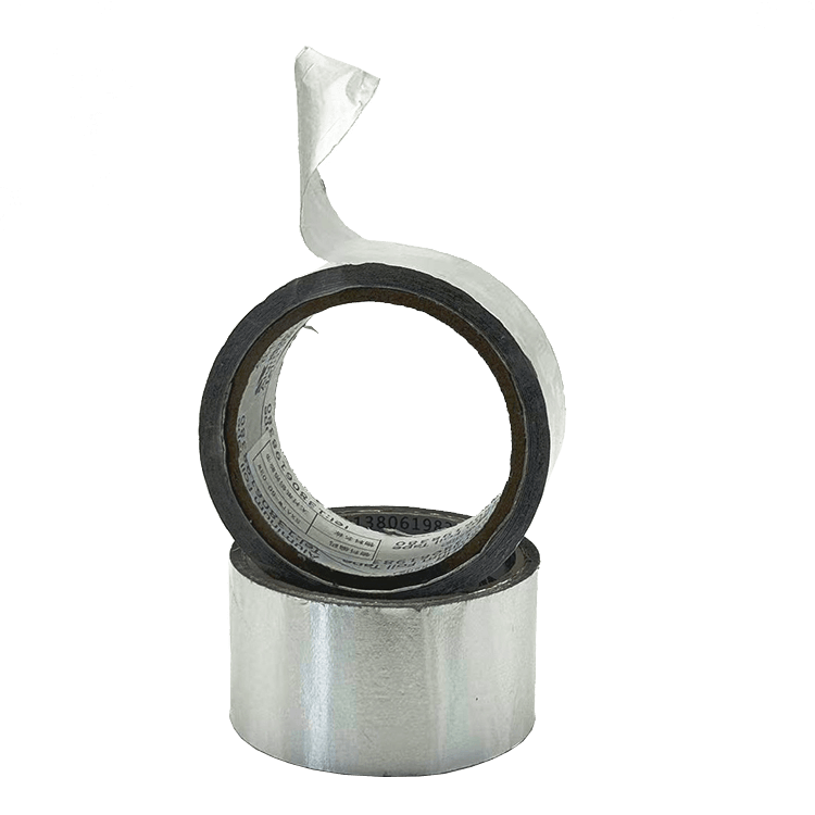 Vattenbaserad aluminiumfolietejp för kanalförslutning (linerless) Vattenbaserad aluminiumfolietejp för kanalförslutning (linerless)